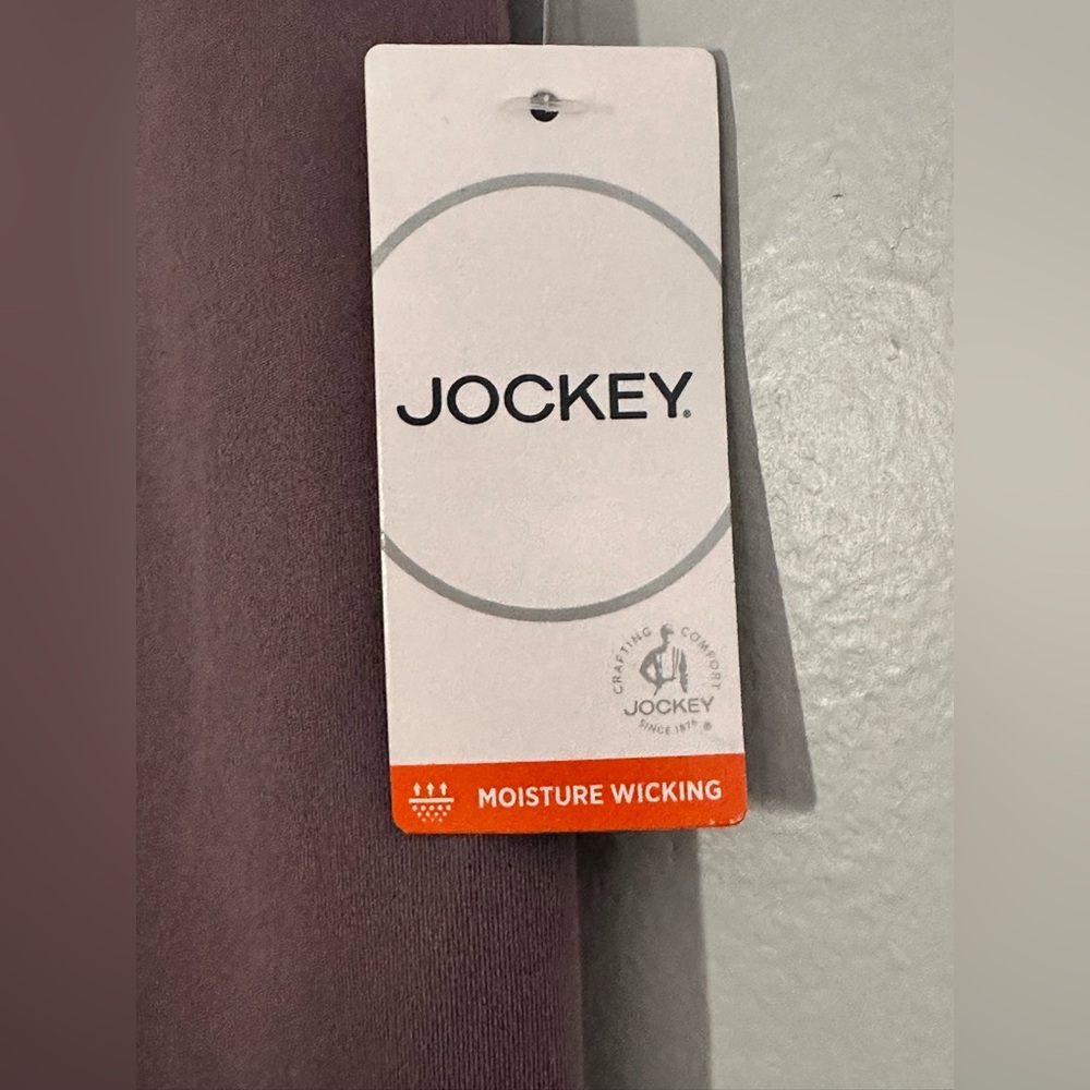 Jockey Woman’s Suede Interlock High Rise Waist Leggings - Size Med - New W/Tag - Picture 4 of 6